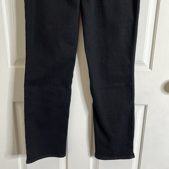 Abercrombie & Fitch The 90's Straight Curve Love Jeans Women's 24 Black - Picture 10 of 15